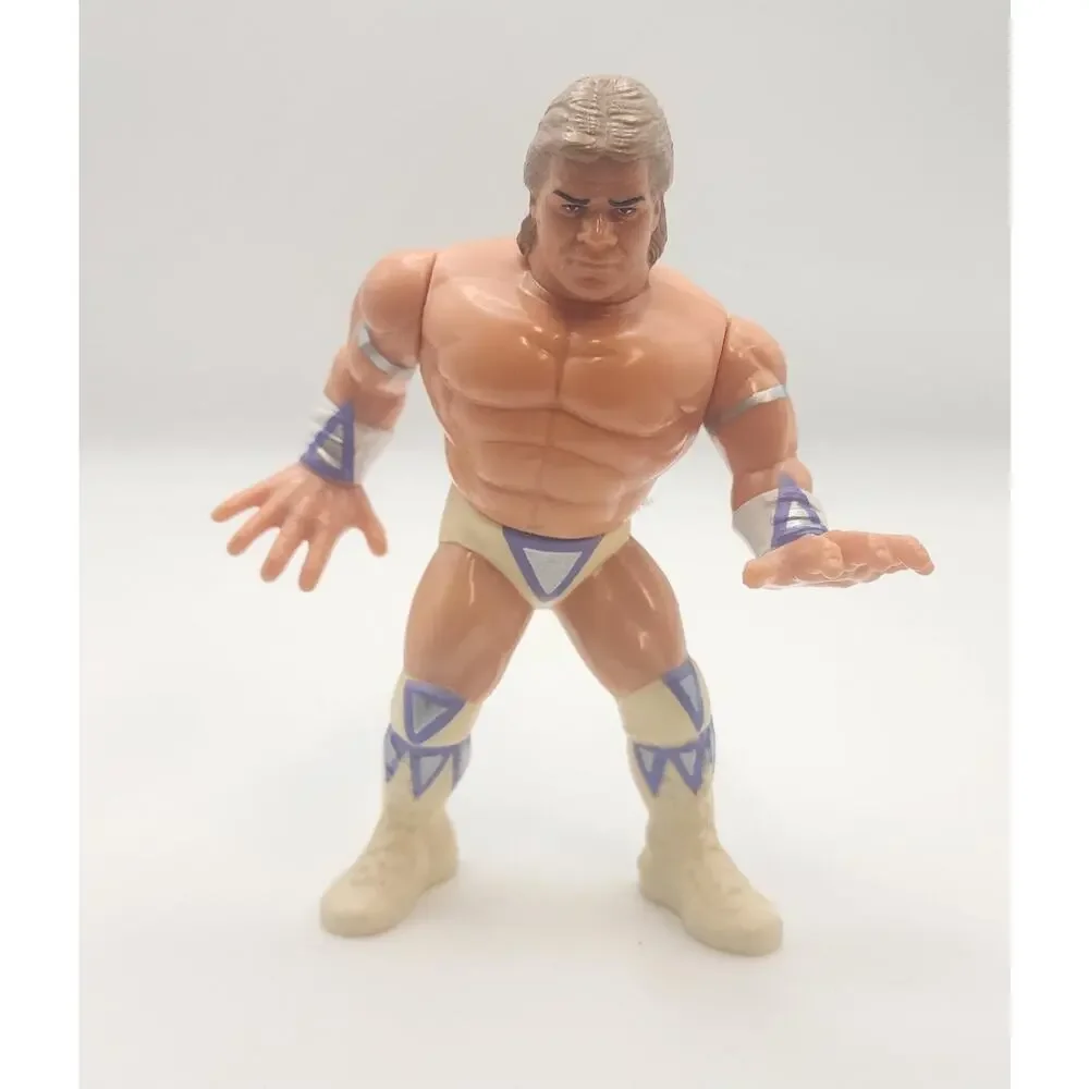 WWF Hasbro Titan Series 8 Lex Luger Wrestling Action Figure 1991 with Belt